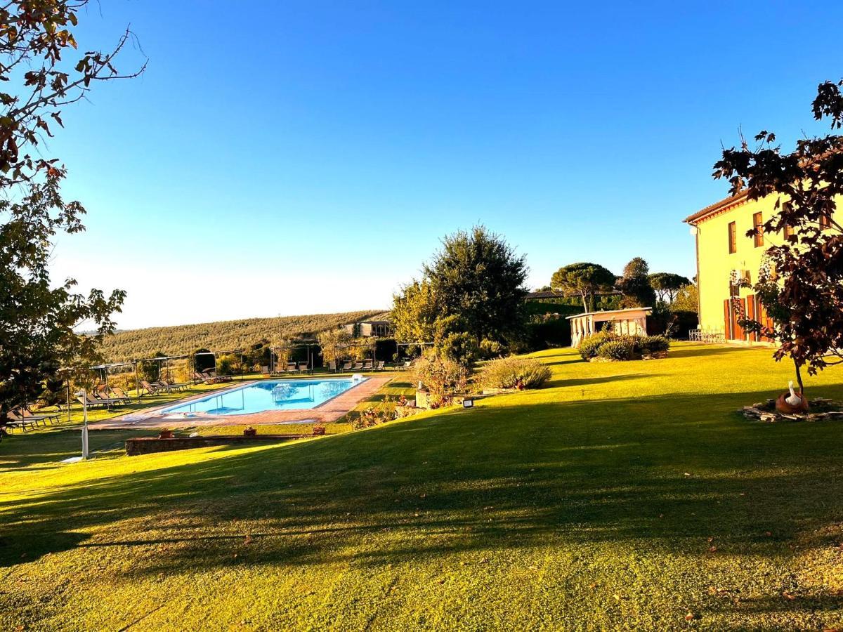Podere Il Belvedere Su Cortona Castiglion Fiorentino Luaran gambar