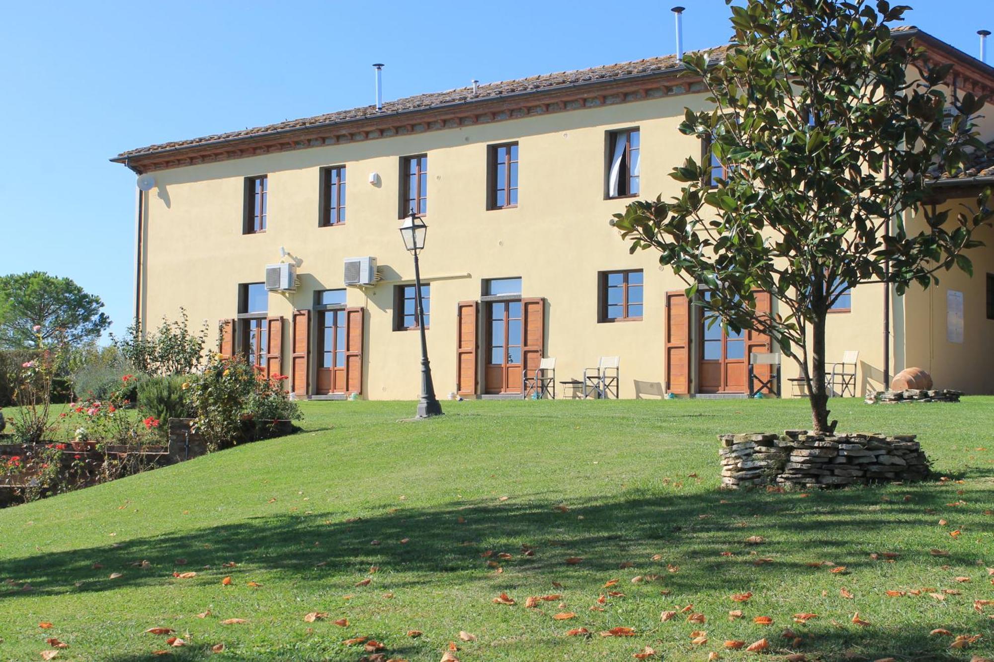 Podere Il Belvedere Su Cortona Castiglion Fiorentino Luaran gambar