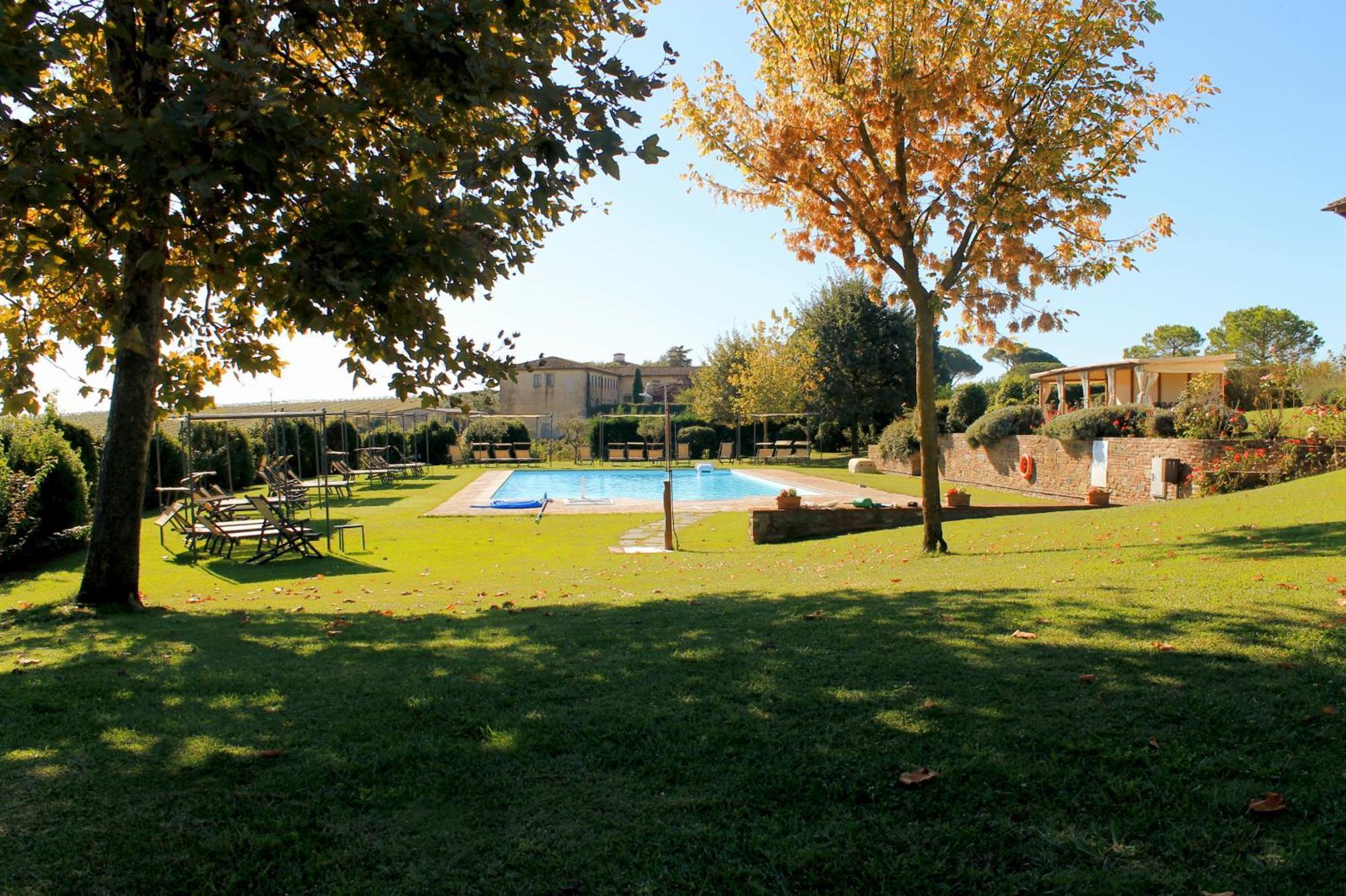 Podere Il Belvedere Su Cortona Castiglion Fiorentino Luaran gambar