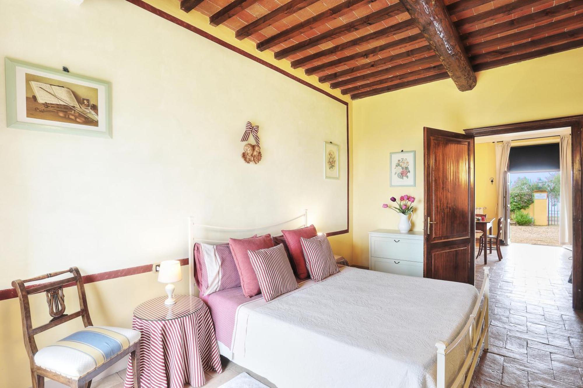 Podere Il Belvedere Su Cortona Castiglion Fiorentino Luaran gambar